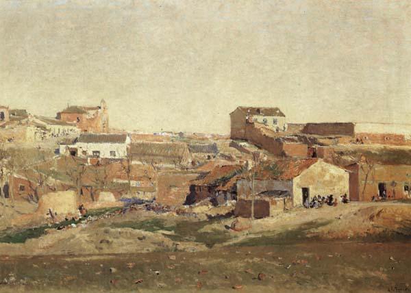 Aureliano De Beruete Y Moret The Outskirts of Madrid oil painting picture